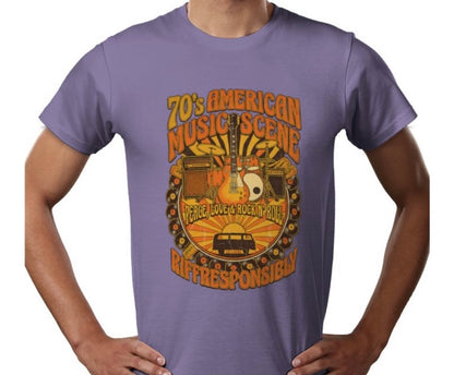 Riff Responsibly | 70's Americana T-Shirt