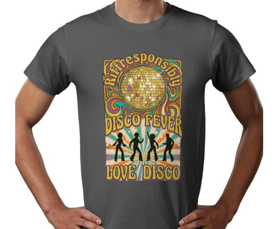 Riff Responsibly | Love Disco T-Shirt