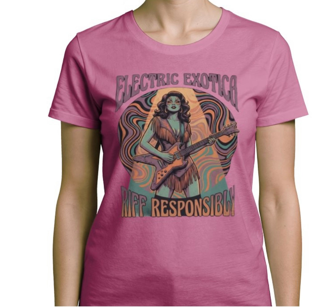 Riff Responsibly | Electric Exotica T-Shirt Women