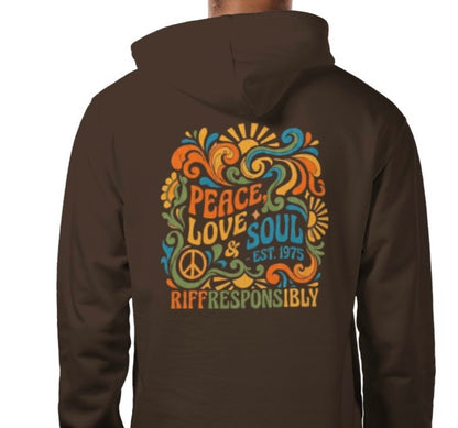 Riff Responsibly | Peace, Love & Soul Hoodie