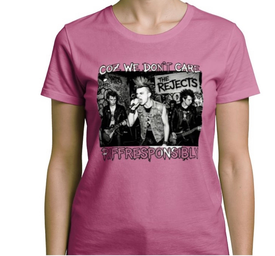 Riff Responsibly | Coz We Don't Care T-Shirt Women