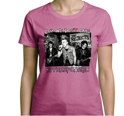 Riff Responsibly | Coz We Don't Care T-Shirt Women