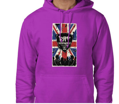 Riff Responsibly | Punk's Not Dead Hoodie