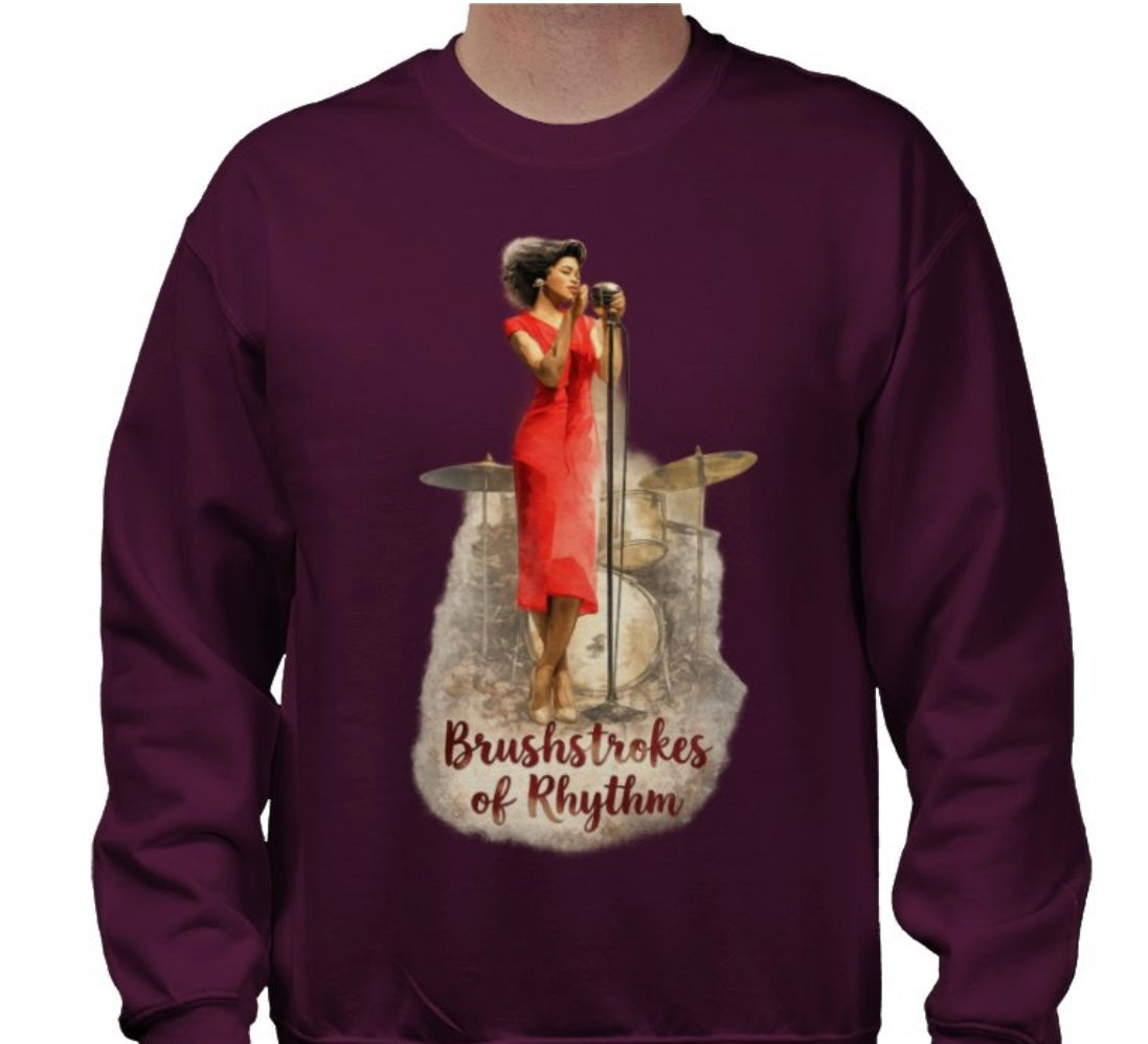 Riff Responsibly | Brushstrokes Of Rhythm Sweatshirt