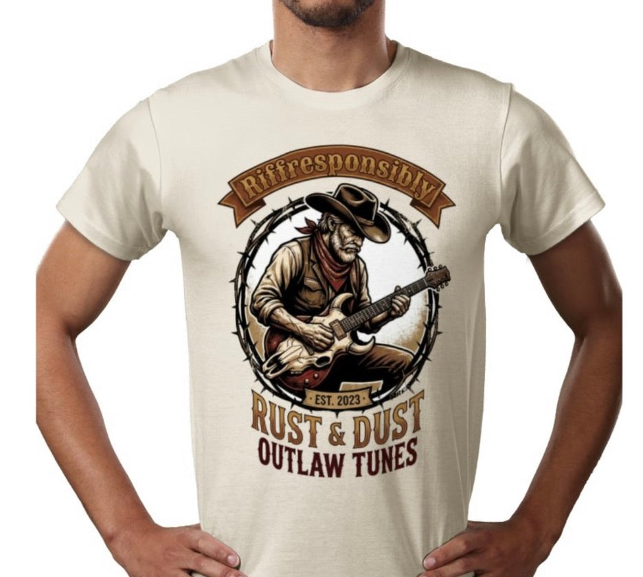 Riff Responsibly | Rust & Dust T-Shirt