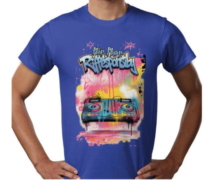 Riff Responsibly | Hip-Hop Decks T-Shirt