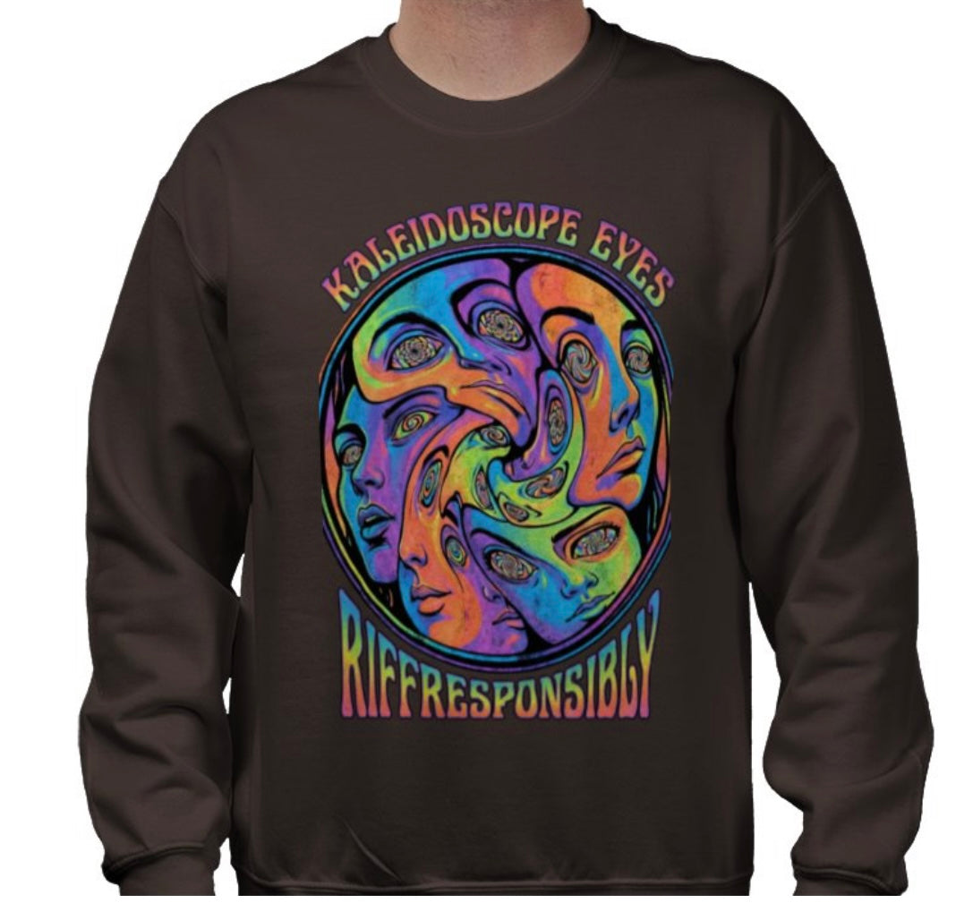 Riff Responsibly | Kaleidoscope Eyes Sweatshirt