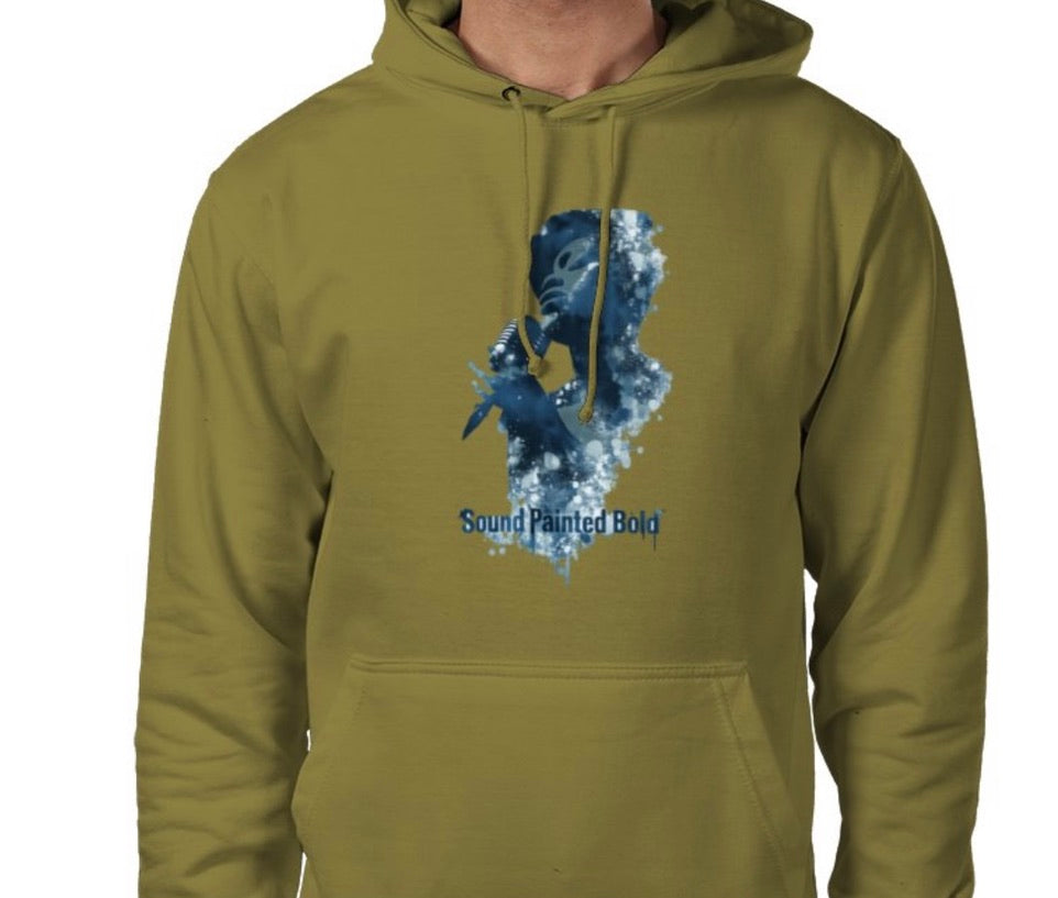 Riff Responsibly | Sound Painted Bold Hoodie