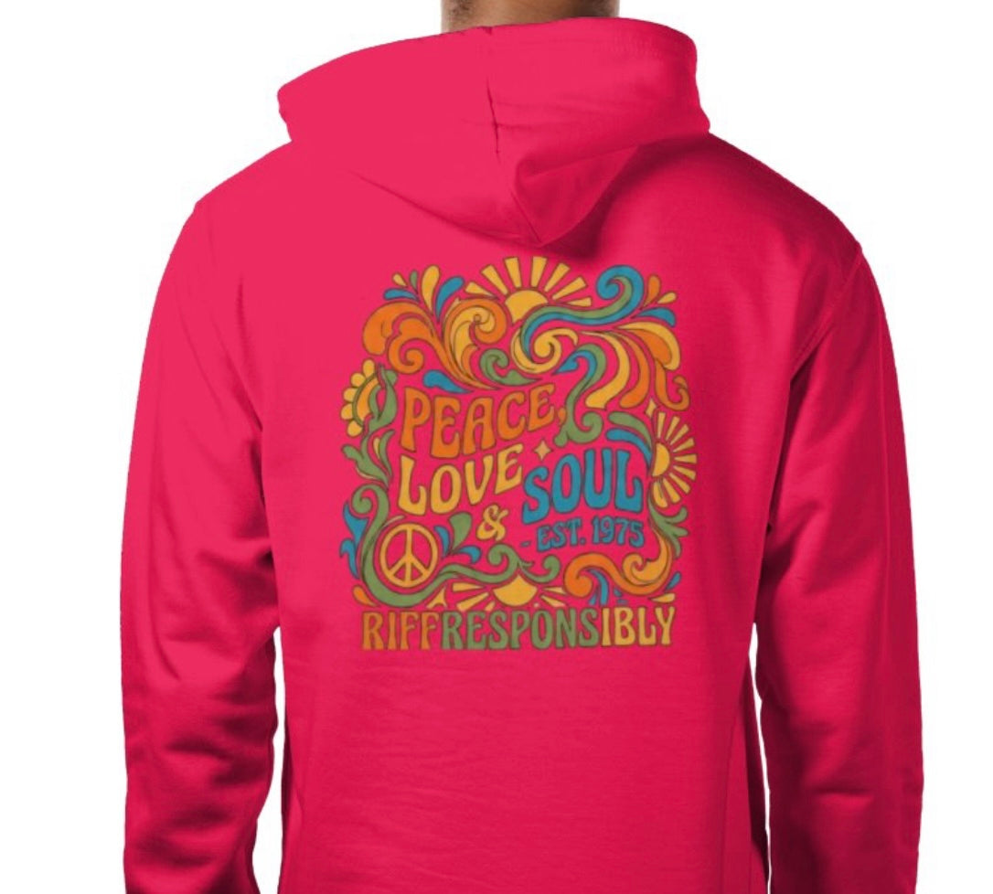 Riff Responsibly | Peace, Love & Soul Hoodie