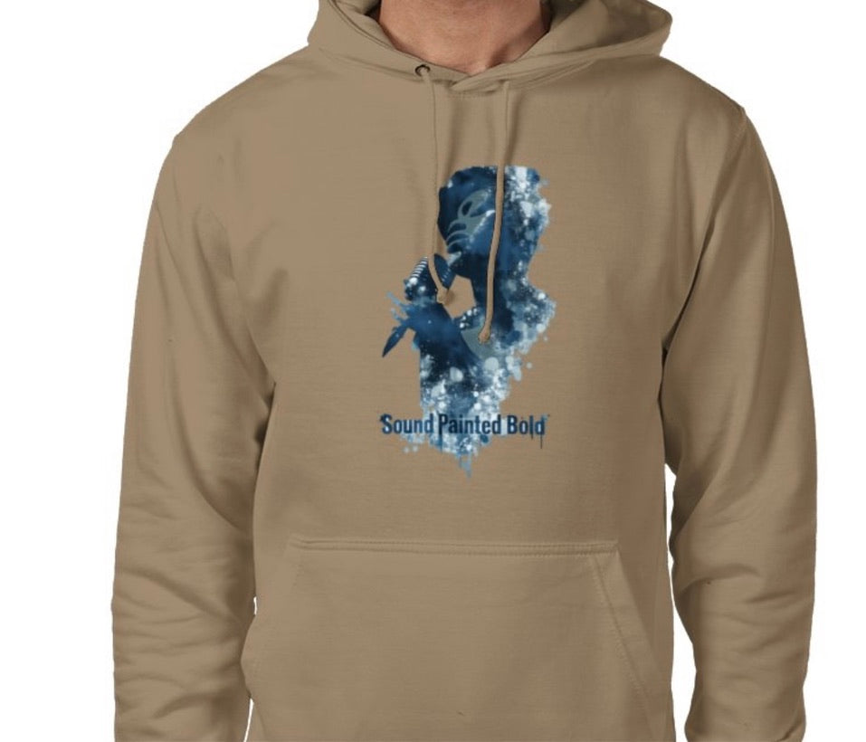 Riff Responsibly | Sound Painted Bold Hoodie