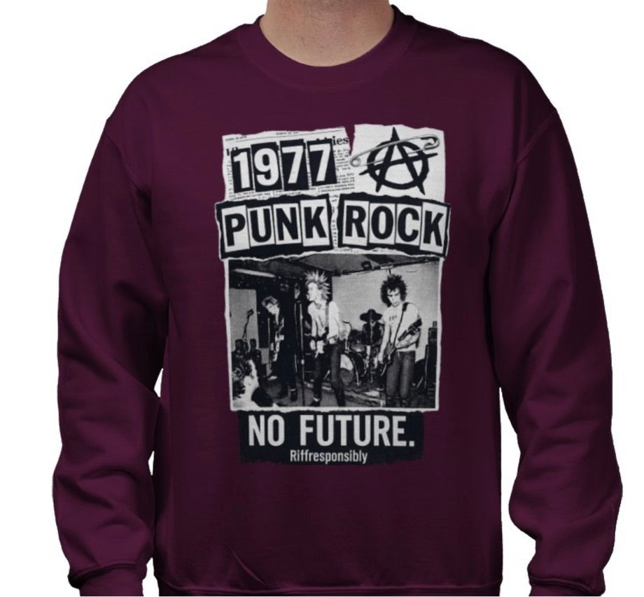 Riff Responsibly | 77' Punk Rock Sweatshirt
