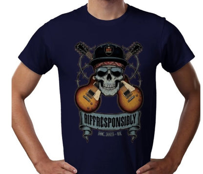 Riff Responsibly | Dead Mans Chords T-Shirt