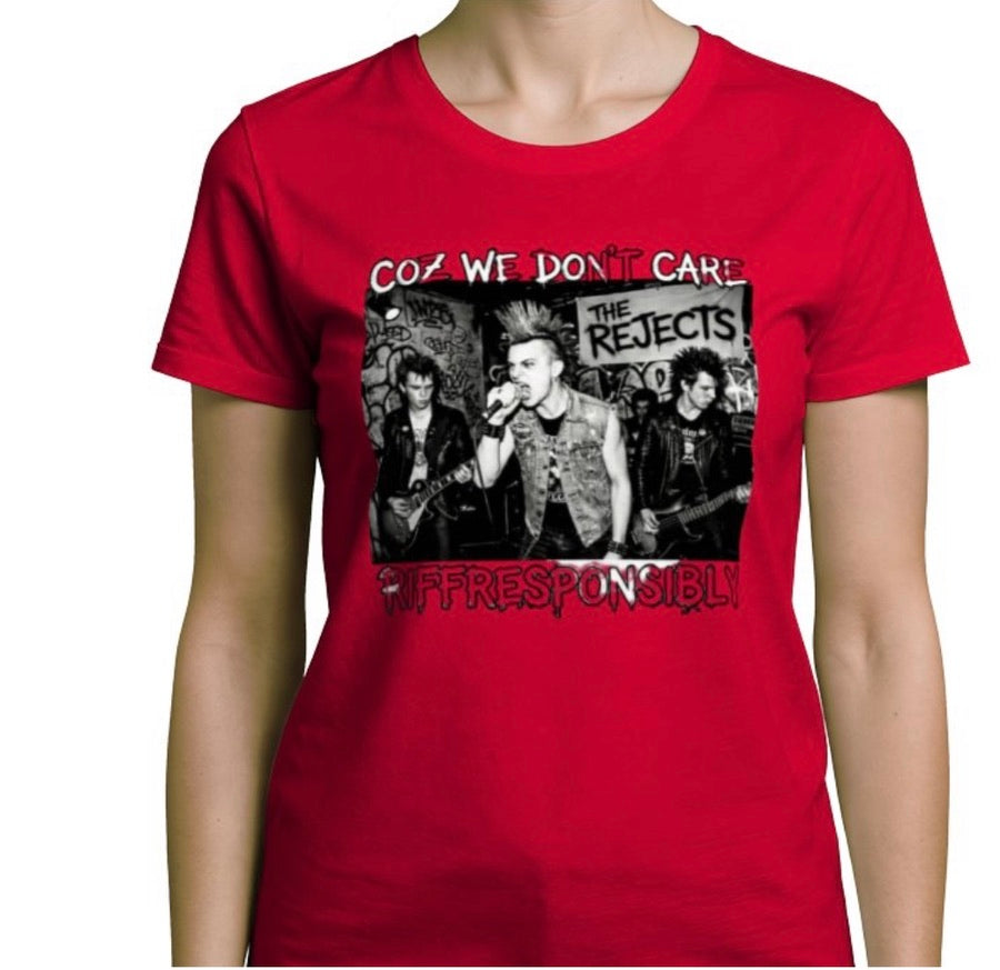 Riff Responsibly | Coz We Don't Care T-Shirt Women