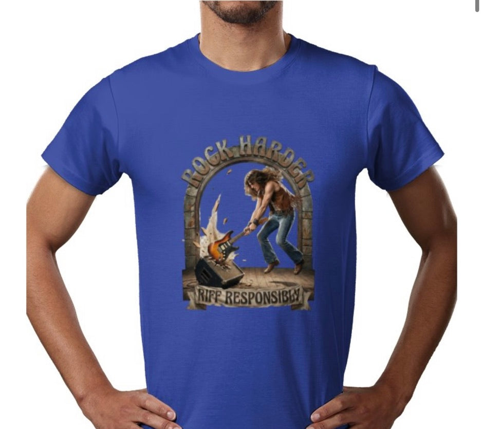 Riff Responsibly | Rock Harder T-Shirt