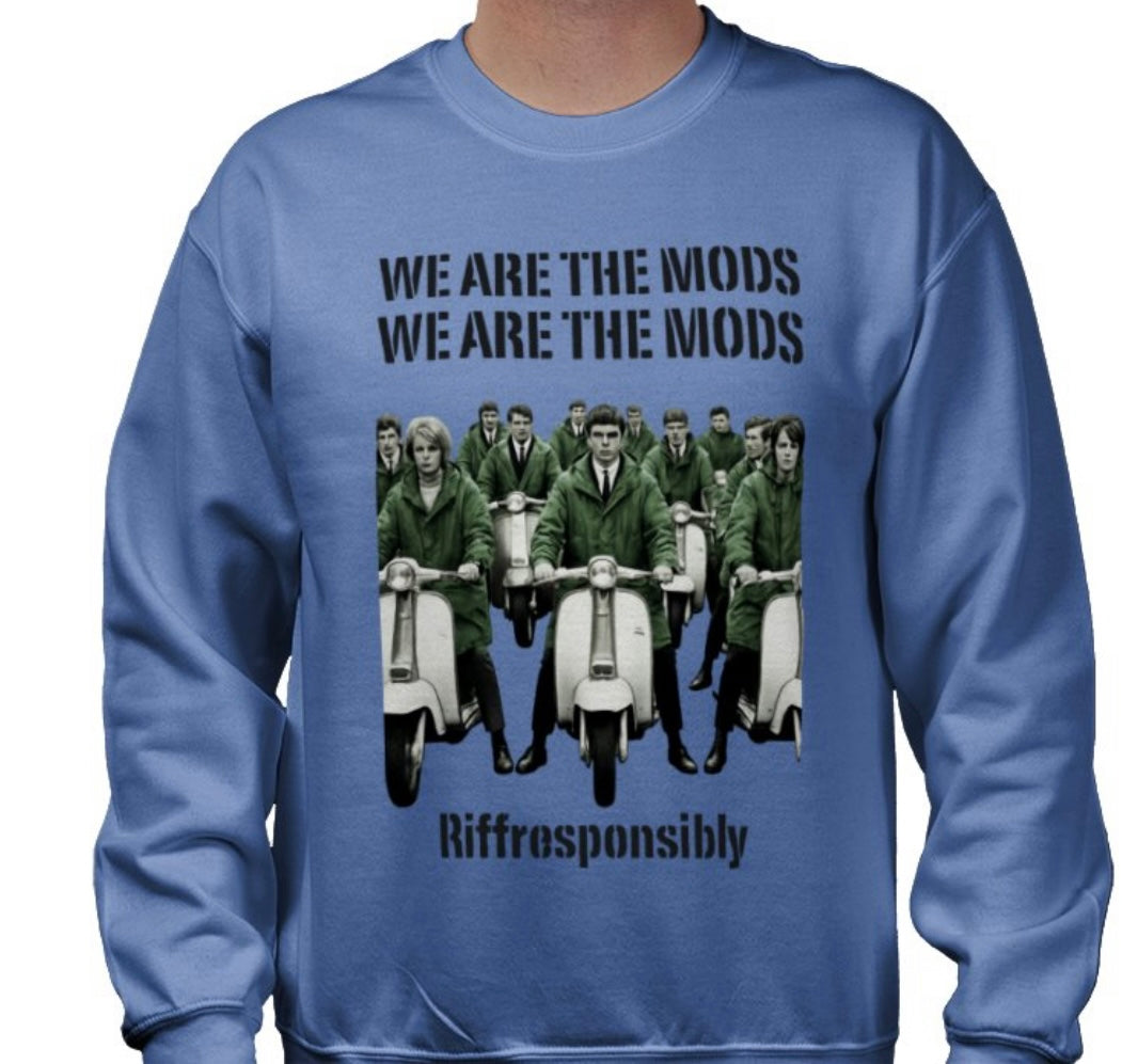 Riff Responsibly | We Are The Mods Sweatshirt
