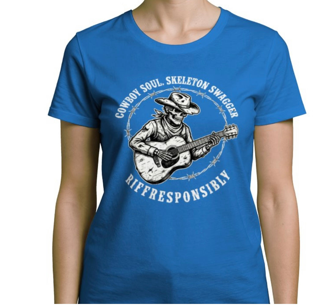 Riff Responsibly | Cowboy Swagger T-Shirt Women