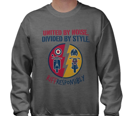 Riff Responsibly | United By Style, United By Style Sweatshirt