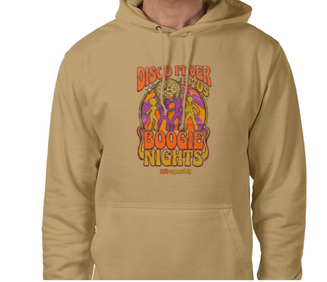 Riff Responsibly | Disco Fever Boogie Nights Hoodie