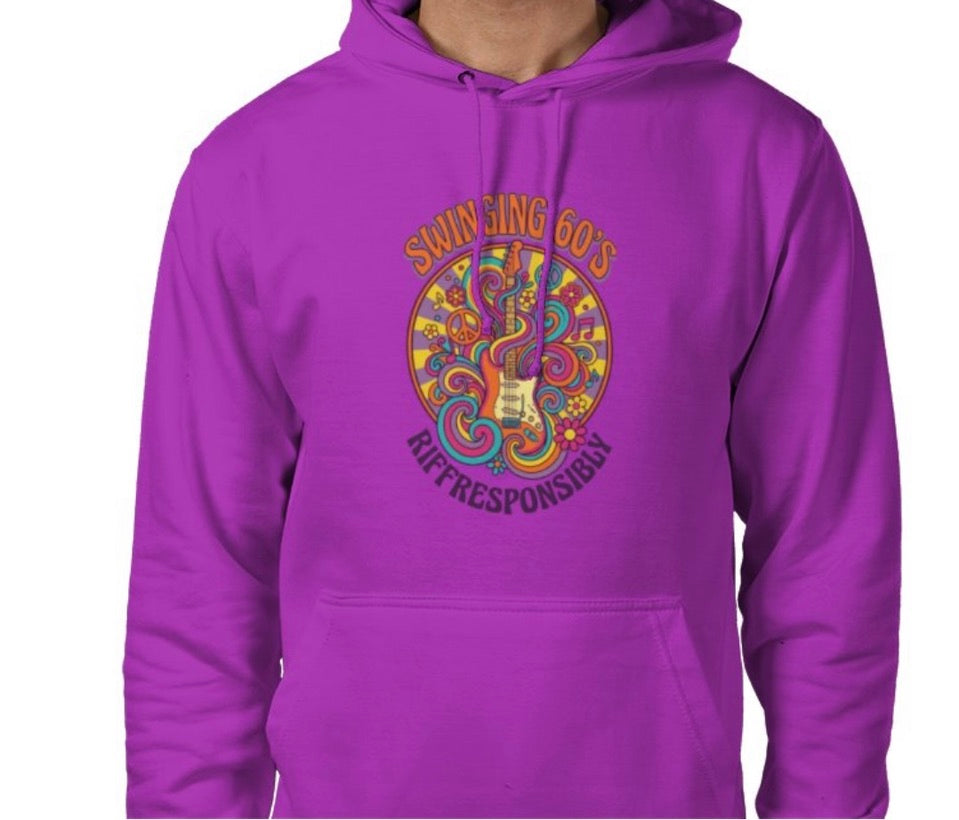 Riff Responsibly | Swinging 60s' Hoodie