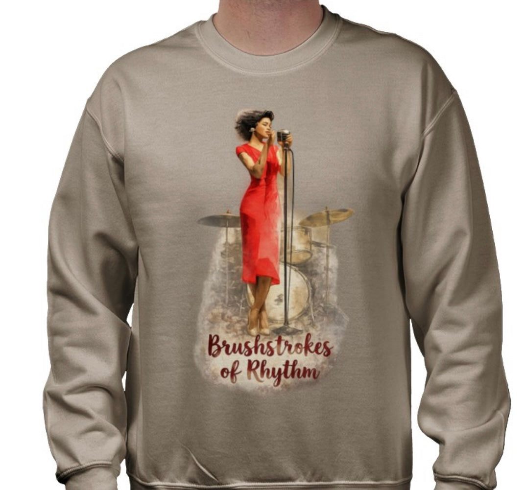 Riff Responsibly | Brushstrokes Of Rhythm Sweatshirt