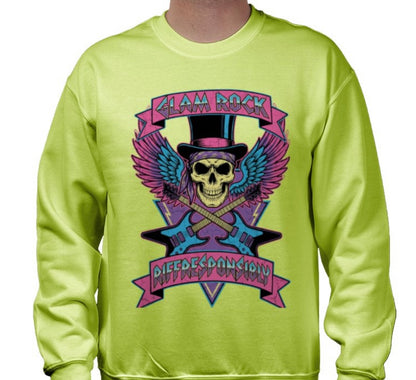 Riff Responsibly | Glam Rock Sweatshirt