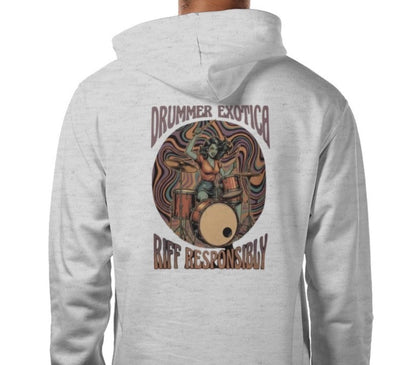 Riff Responsibly | Drummer Exotica Hoodie