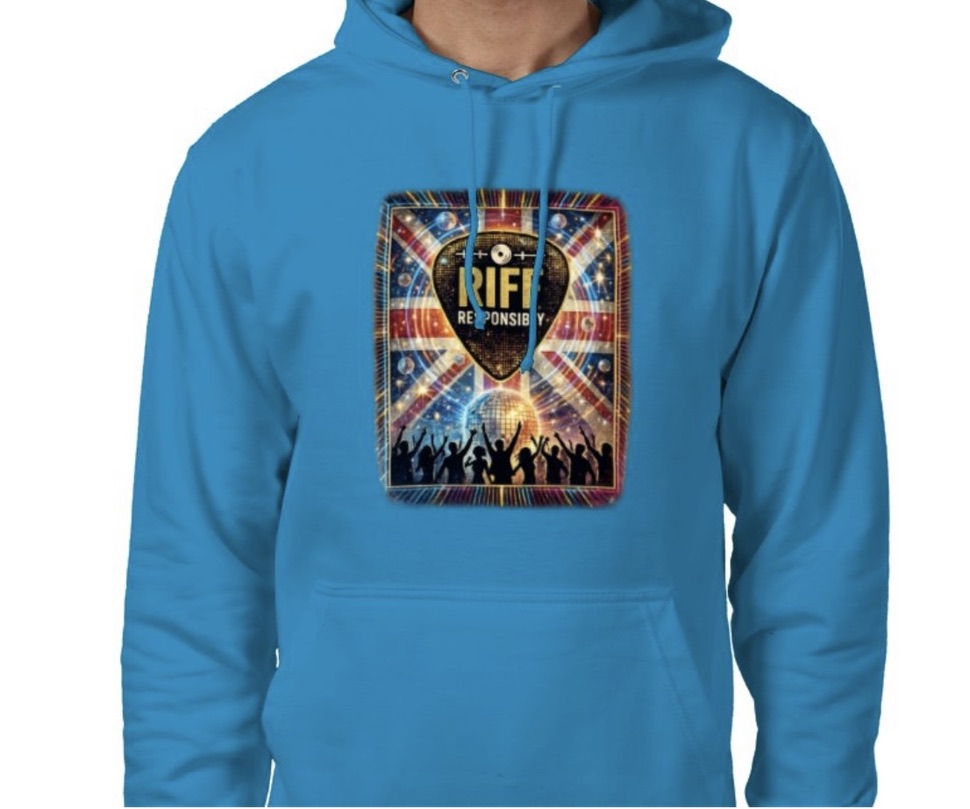 Riff Responsibly | Midnight Fever Hoodie