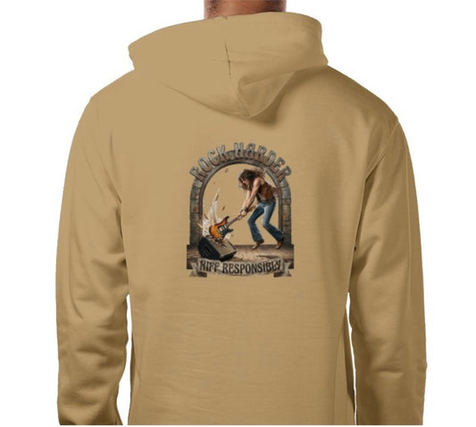 Riff Responsibly | Rock Harder Hoodie