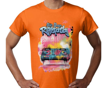 Riff Responsibly | Hip-Hop Decks T-Shirt