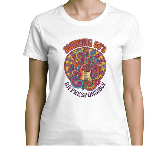 Riff Responsibly | Swinging 60s' T-Shirt Women