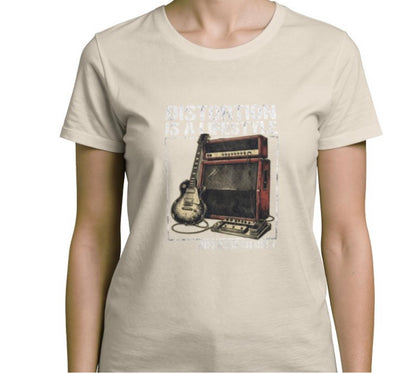 Riff Responsibly | Distortion Is A Lifestyle Women T-Shirt
