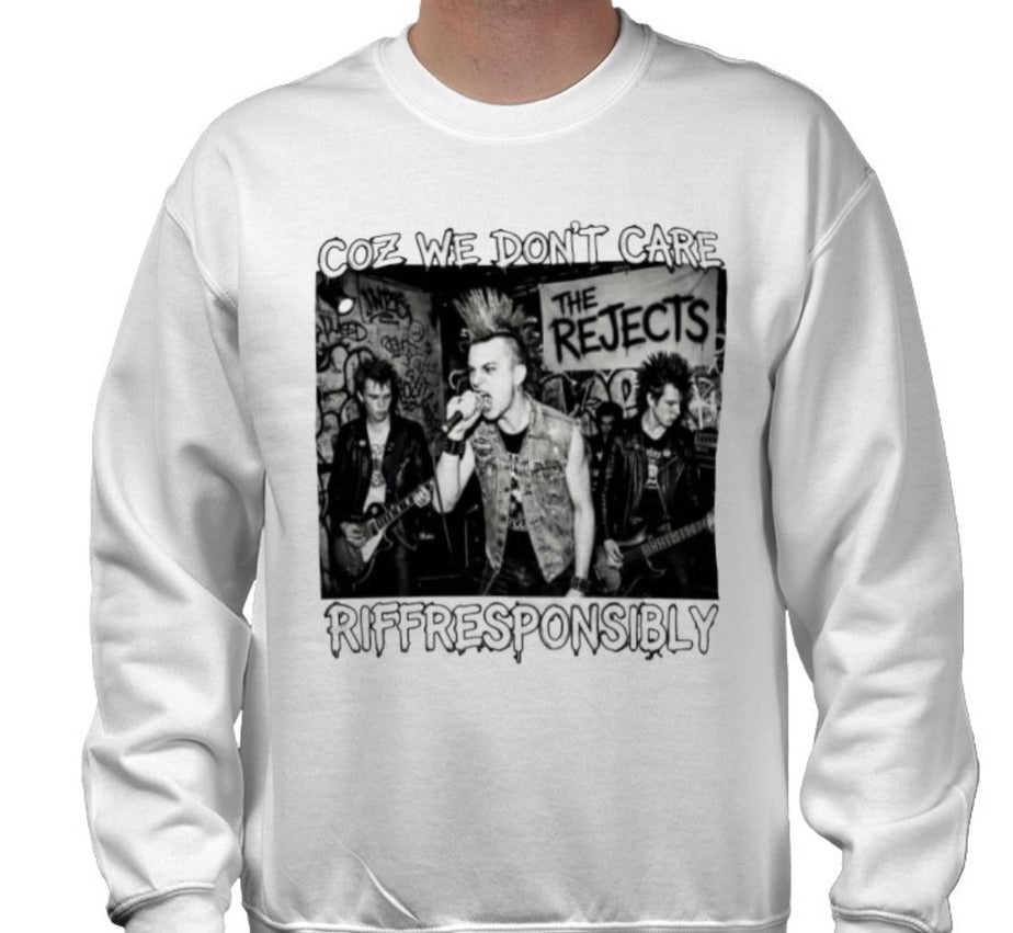 Riff Responsibly | Coz We Don't Care Sweatshirt