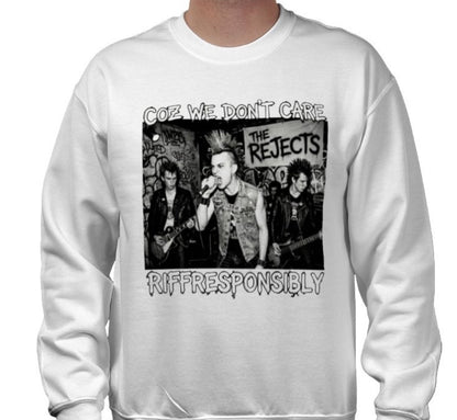 Riff Responsibly | Coz We Don't Care Sweatshirt