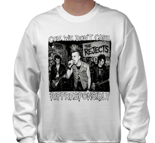 Riff Responsibly | Coz We Don't Care Sweatshirt