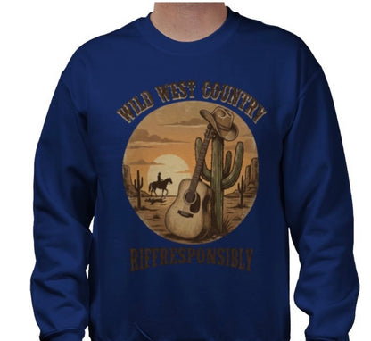 Riff Responsibly | Wild West Country Sweatshirt