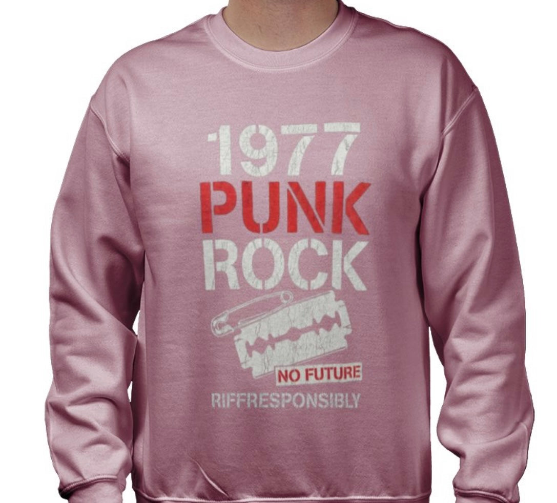 Riff Responsibly | 1977 Punk Rock Sweatshirt