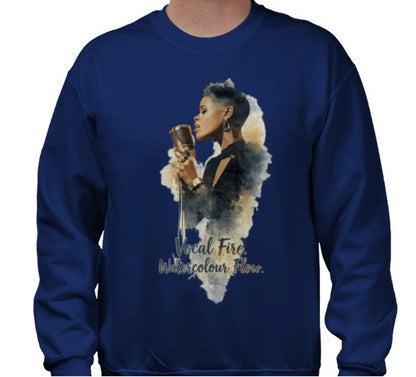 Riff Responsibly | Vocal Fire Watercolour Flow Sweatshirt