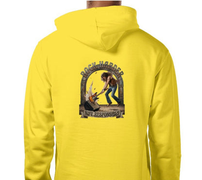 Riff Responsibly | Rock Harder Hoodie