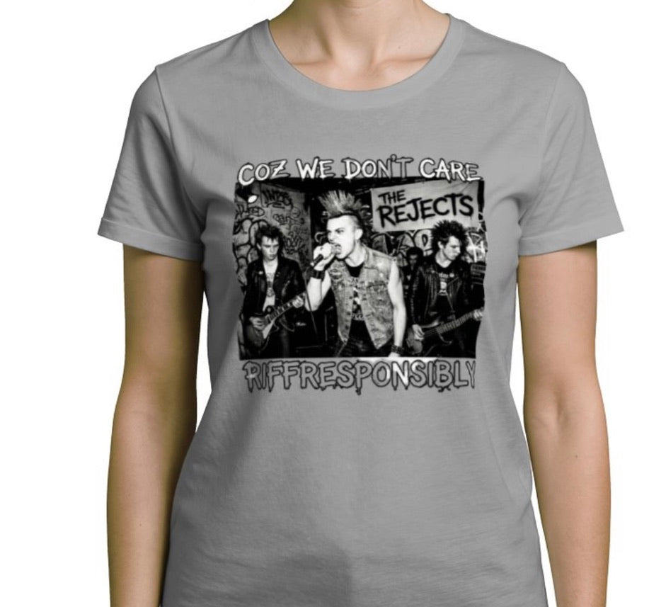 Riff Responsibly | Coz We Don't Care T-Shirt Women