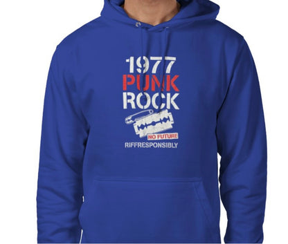 Riff Responsibly | 1977 Punk Rock Hoodie