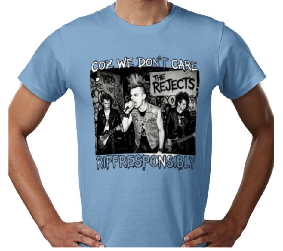 Riff Responsibly | Coz We Don't Care T-Shirt