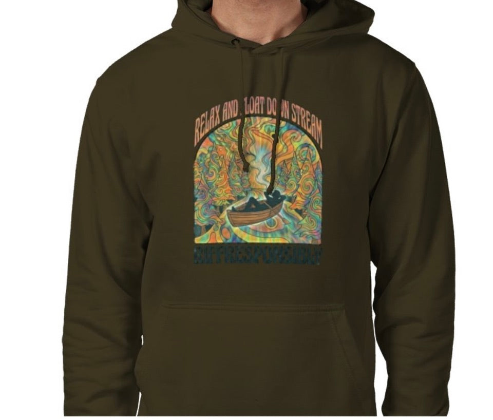 Riff Responsibly | Relax & Float Down Stream Hoodie