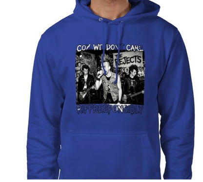 Riff Responsibly | Coz We Don't Care Hoodie