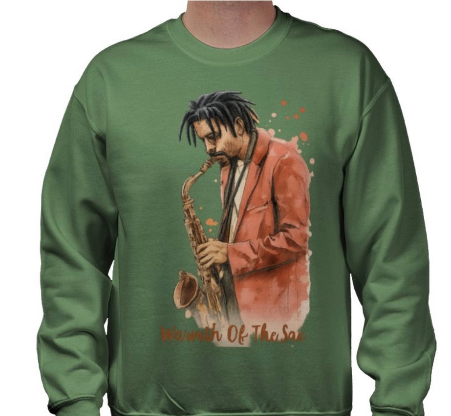Riff Responsibly | Warmth Of The Sax Sweatshirt
