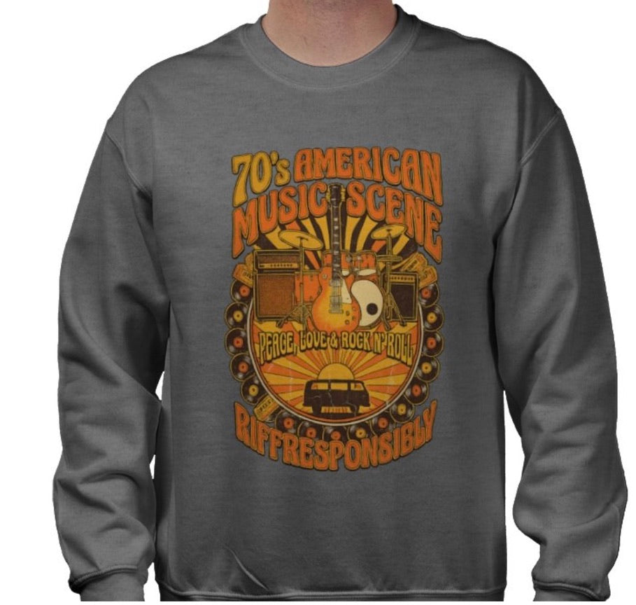 Riff Responsibly | 70's Americana Sweatshirt