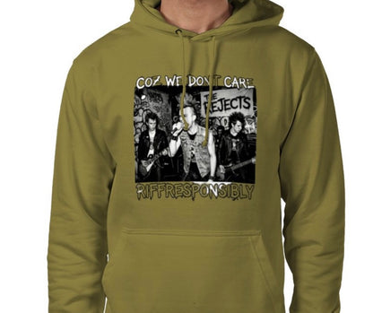 Riff Responsibly | Coz We Don't Care Hoodie