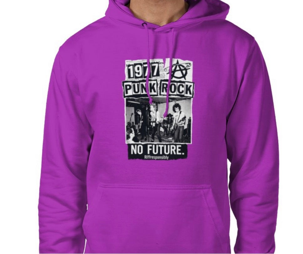 Riff Responsibly | 77' Punk Rock Hoodie