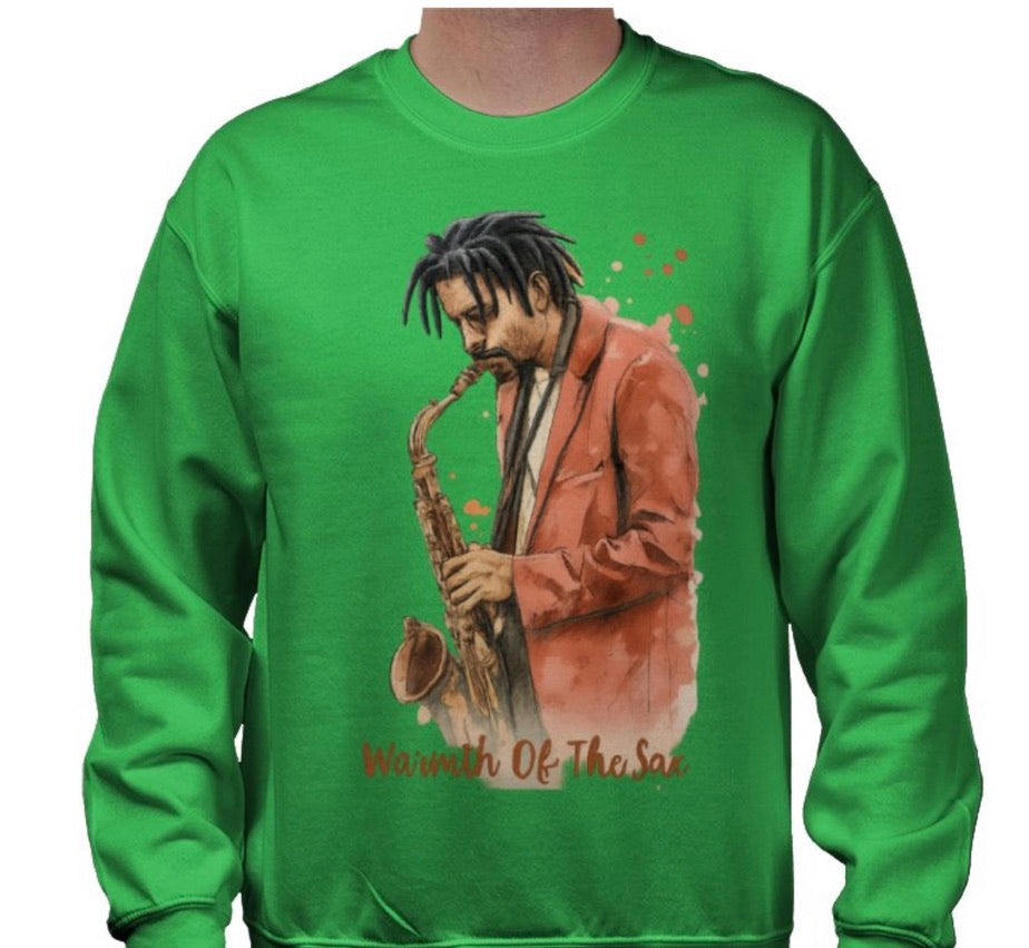 Riff Responsibly | Warmth Of The Sax Sweatshirt