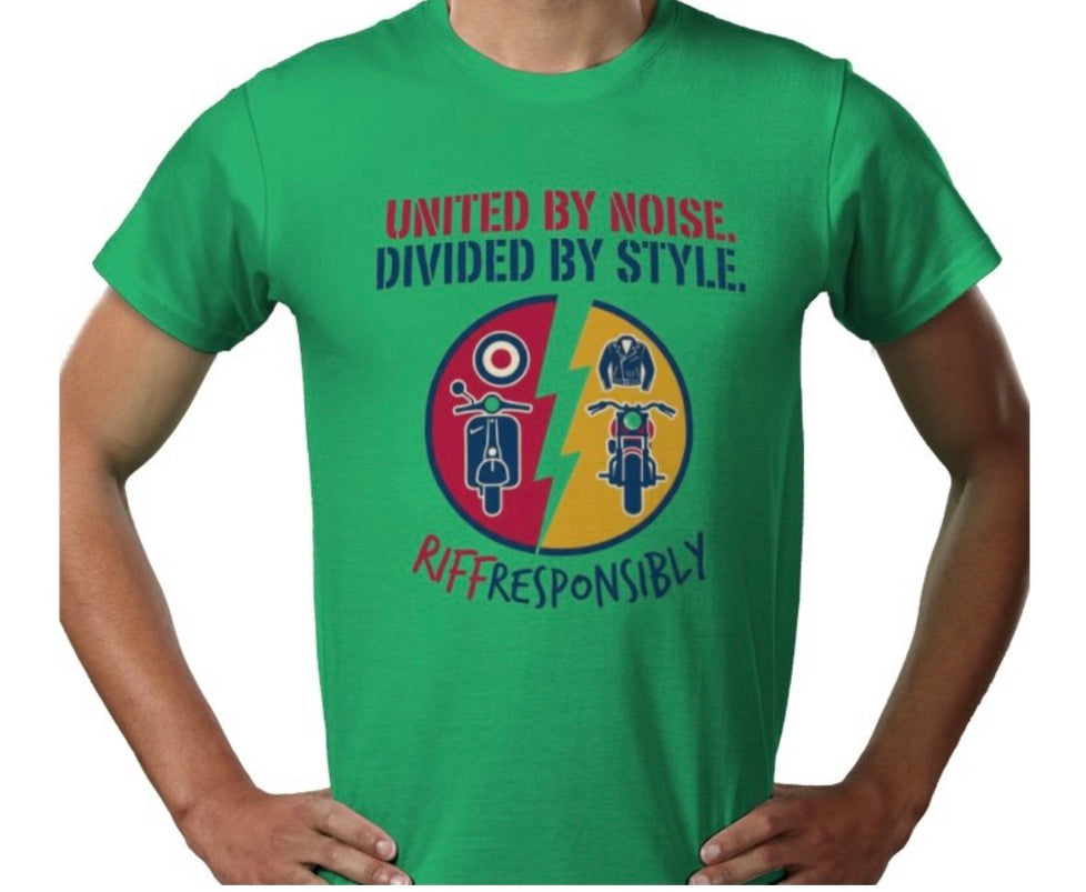 Riff Responsibly | United By Style United By Style T-Shirt