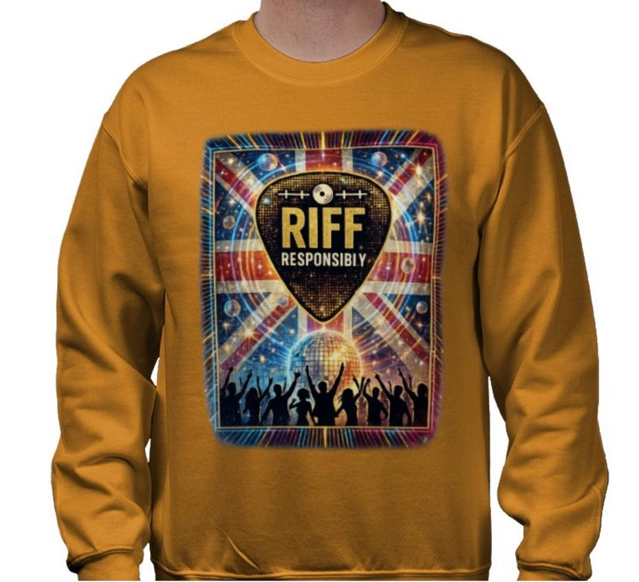 Riff Responsibly | Midnight Fever Sweatshirt